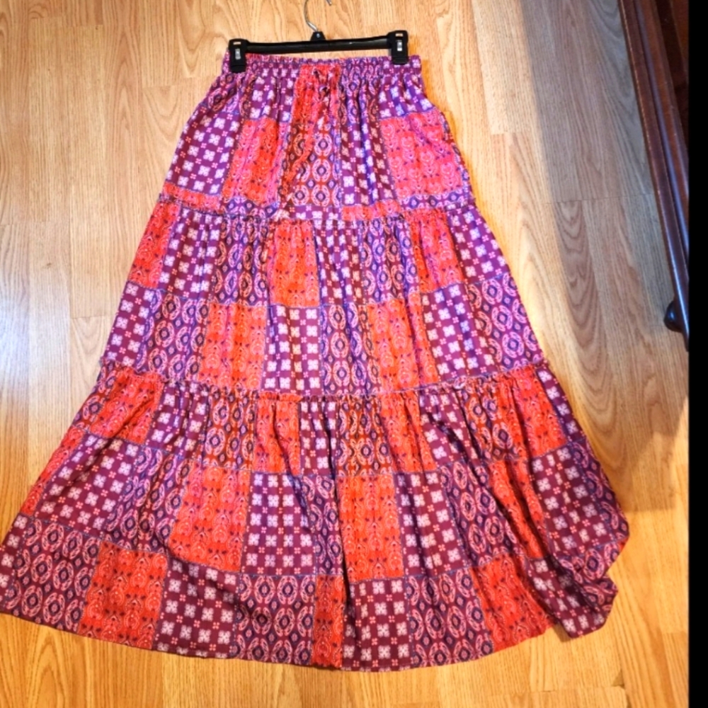 Colorful Maxi Skirt